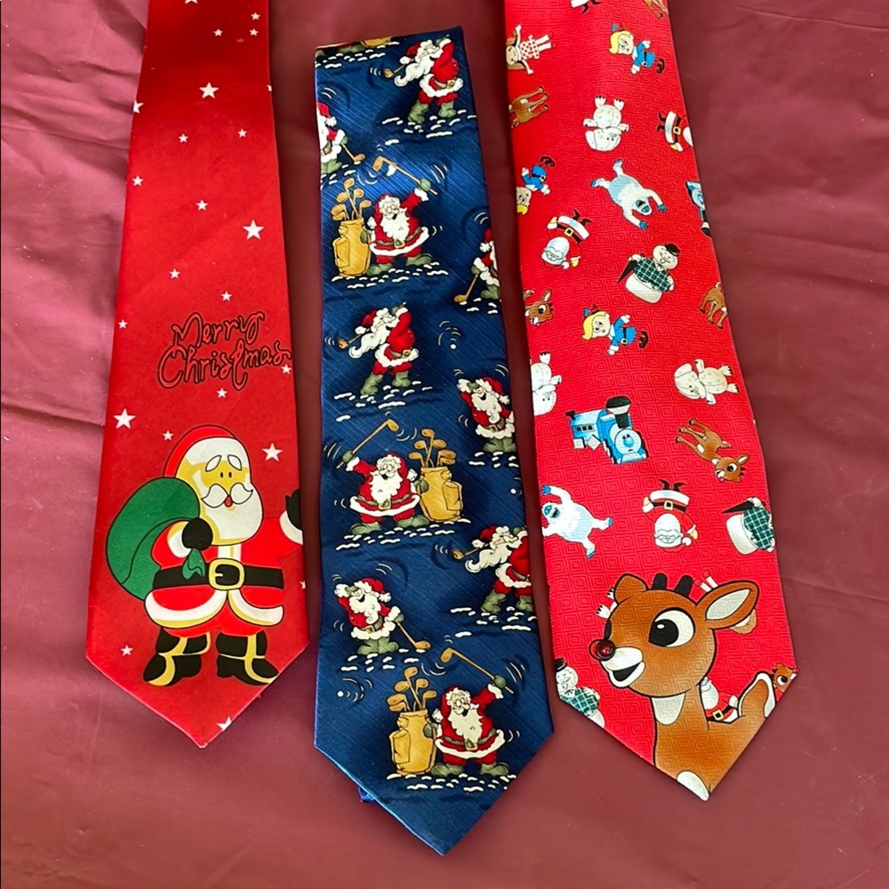Christmas Neckties - set